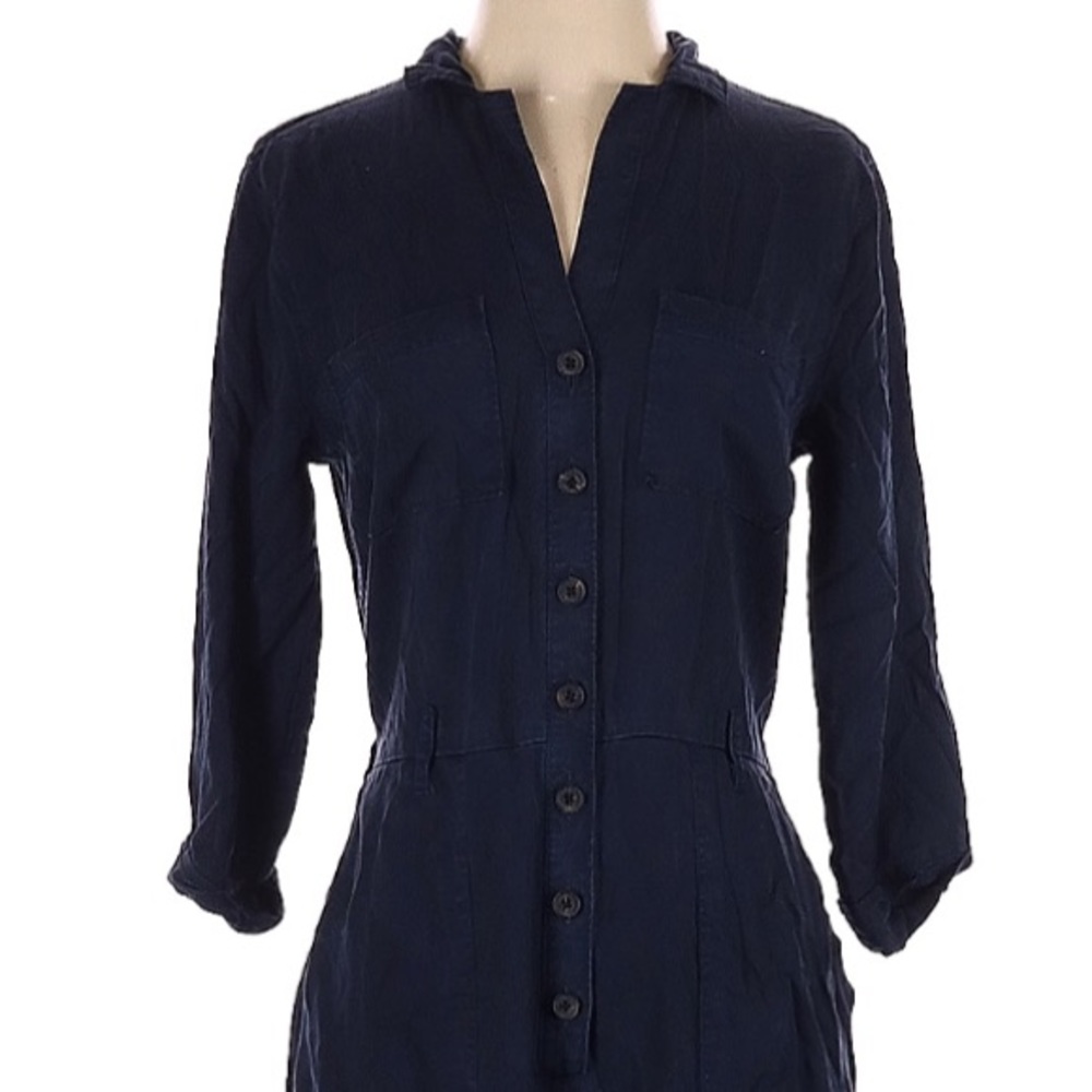 Abercrombie & Fitch Navy Jumpsuit S Tall